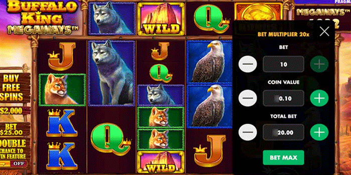 Keberuntungan Jitu Slot Buffalo King Megaways Dengan Multiplier