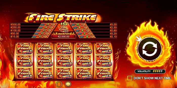 Panduan Lengkap Mengatur Taruhan di Slot Fire Strike